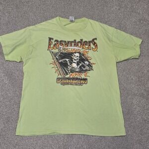 Vintage 2003 Easyriders Spring Rally Myrtle Beach SC Biker Motorcycle Tee XL Y2K